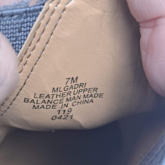 Marc Fisher Gadri 7M Gray Suede Booties Pointed Toe Chunky Heel Pull On NWOT - Picture 12 of 13